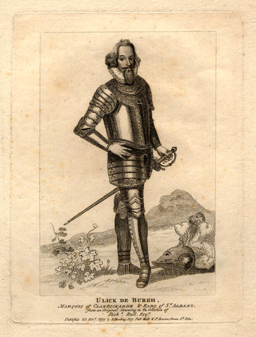 Ulick de Burgh, 1st Marquess of Clanricarde NPG D2078