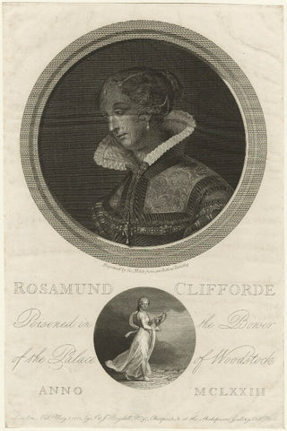 Rosamund Clifford NPG D24100