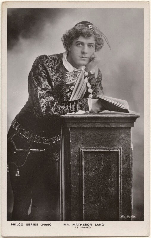 (alexander) matheson lang as romeo in 'romeo and juliet' npg x196031
