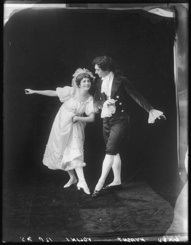 Lydia kyasht; alexandre volinine (né aleksandr volinin) in 'first love' npg x101605