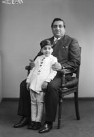 Prince Sayajirao Gaekwad of Baroda; Sir Pratapsinha Gaekwar Sena Khas Khel Shamsher Bahadur, Maharaja of Baroda NPG x97823