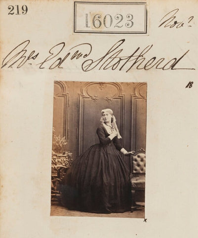 Mrs Edward Stotherd NPG Ax63951