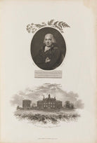 William Woodville with 'View of the inoculating Hospital at Pancras' NPG D34349