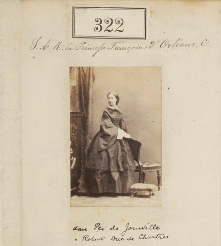 Princess Françoise Marie Amélie d'Orléans, Duchess of Chartres NPG Ax50096