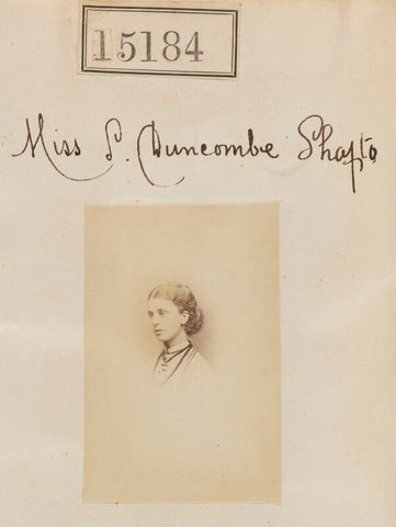 Miss S. Duncombe Shafto NPG Ax63422