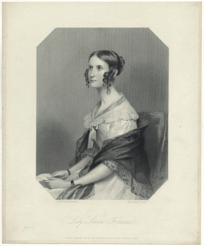 Louisa grace fortescue (née butler), lady clermont npg d37759