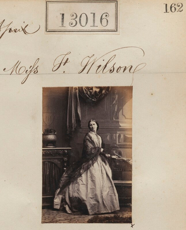 Miss f. wilson npg ax62657