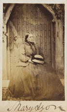 Unknown woman, possibly Mary Syon NPG Ax139419