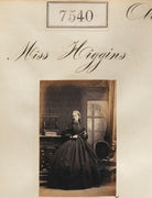 Miss Higgins NPG Ax53364