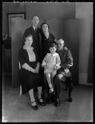 Mrs Henry ('Harry') Greenstone; Gerald Henry Foley, 7th Baron Foley; Minoru Foley (née Greenstone), Lady Foley; Adrian Gerald Foley, 8th Baron Foley; Harry Greenstone NPG x124359