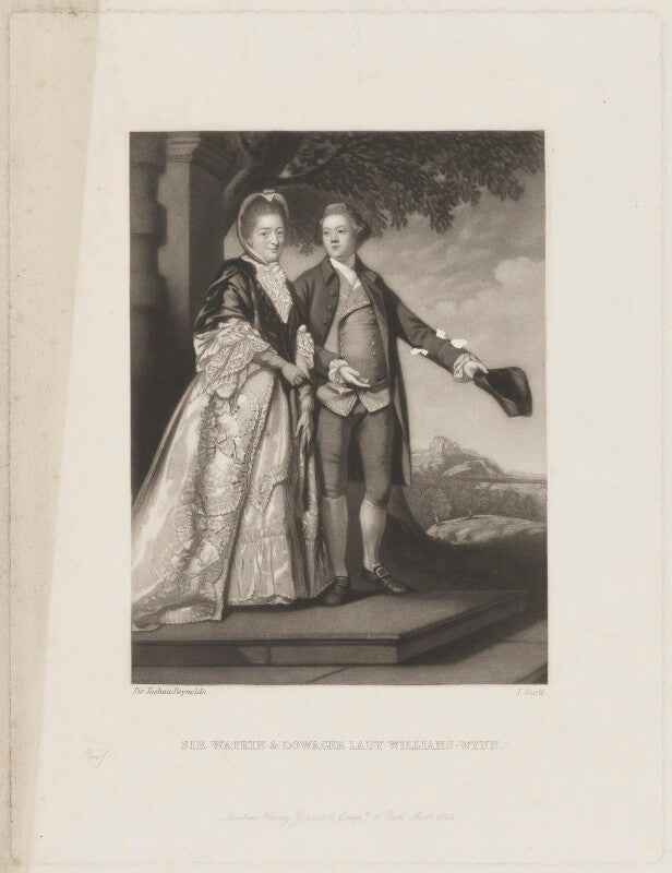 Sir watkin williams wynn and his mother, frances npg d36221
