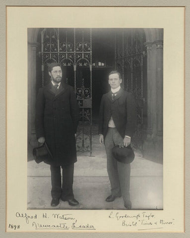 Sir Alfred Henry Watson; Sir Lionel Goodenough Taylor NPG x133298