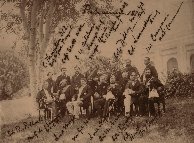 Group of fifteen sitters npg x139996