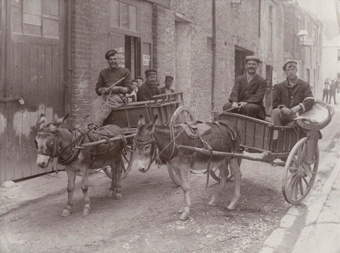 'Off to the Races: 'Twopence all the way'' (Unknown men) NPG x198802