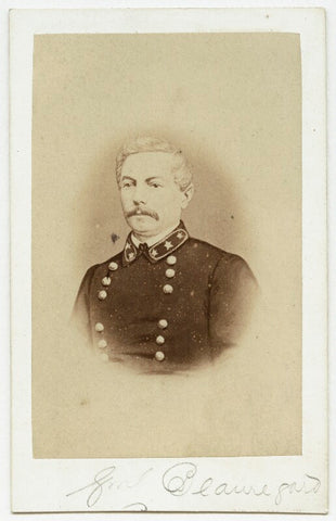 Pierre Gustave Toutant Beauregard NPG Ax7586