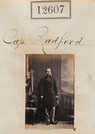 Captain Radford NPG Ax62252