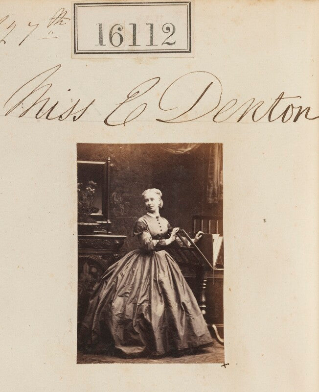 Miss e. denton npg ax64032