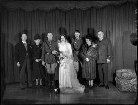 Wedding group of Lord and Lady Newtown Butler NPG x154175