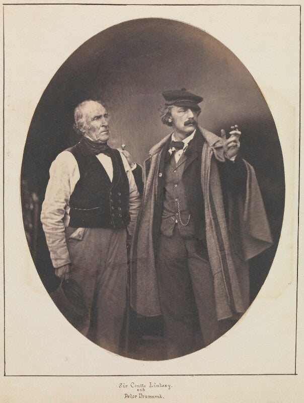 Robert adamson; sir coutts lindsay, 2nd bt npg ax36075