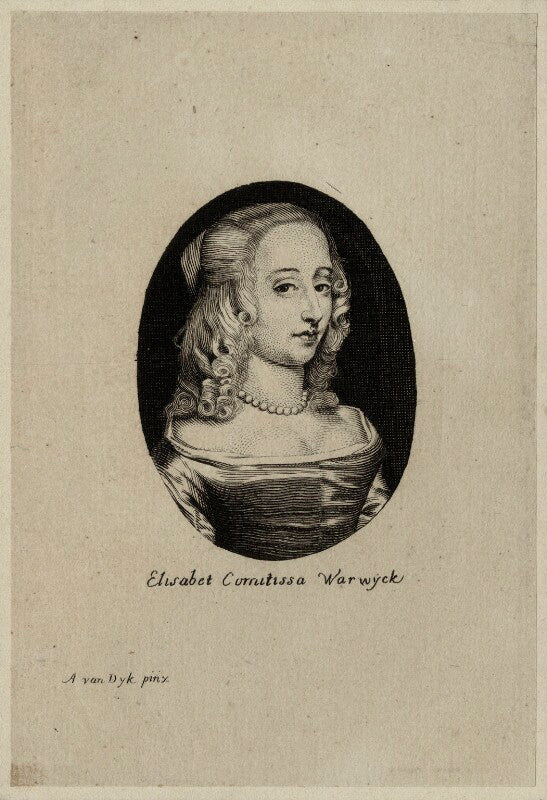 Mary rich (née boyle), countess of warwick npg d28413