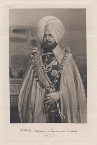Sir Pratab Singh, Maharaja of Jammu and Kashmir NPG x134433