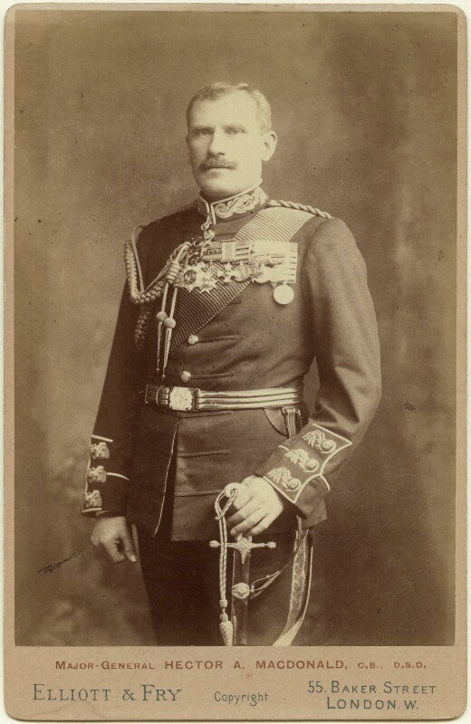 Sir hector archibald macdonald npg x39338