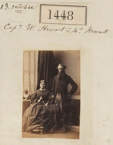 Mrs Stewart; Captain W. Stewart NPG Ax50845