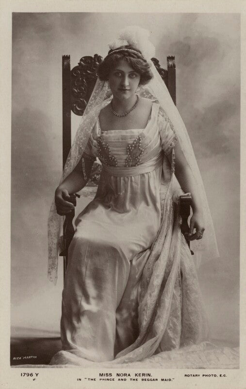 Nora kerin in 'the prince and the beggarmaid' npg x128832