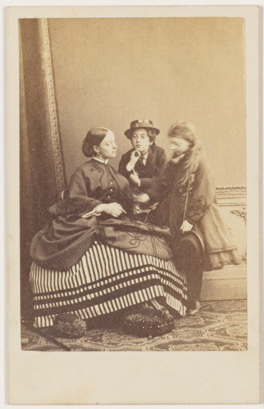 Florence cecilia (née paget), marchioness of hastings (later lady chetwynd); george william heneage finch hatton, viscount maidstone; lady hilda jane sophia higgins (née finch hatton) npg x21706