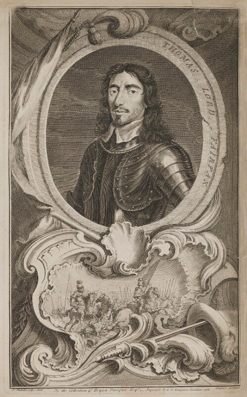 Thomas fairfax, 3rd lord fairfax of cameron npg d36635