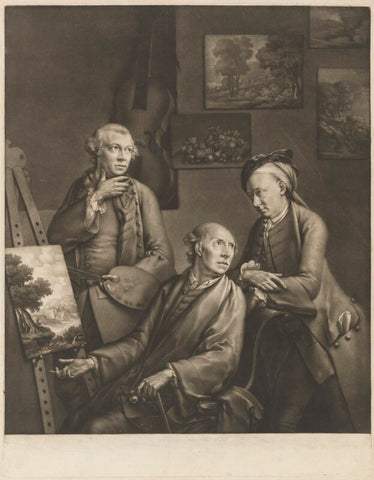 'The Three Smiths; Brothers, and Painters' NPG D41738