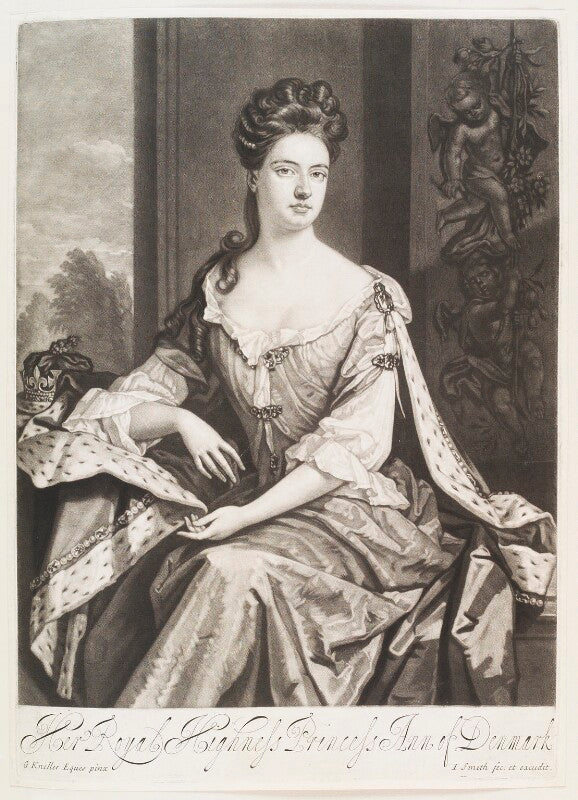 Queen anne when princess of denmark npg d11528