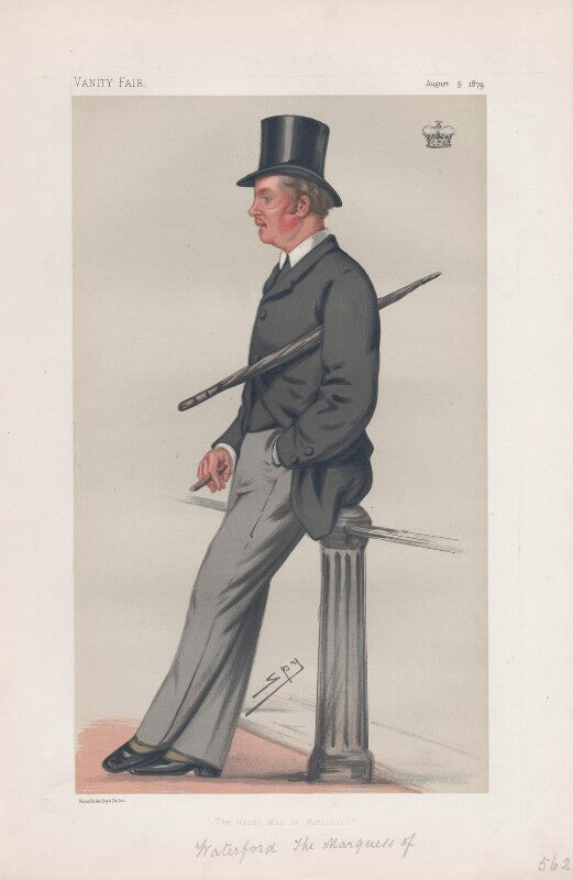 John henry de la poer beresford, 5th marquess waterford ('statesmen. no. 311.') npg d43917