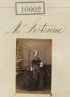 Mrs Fortescue NPG Ax60608