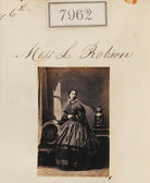 Miss L. Robson NPG Ax57800