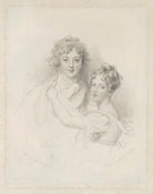 William, 11th Duke of Hamilton and Lady Susan Hamilton NPG D35262