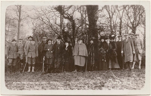 'Royal Visit Milton Abbey' (including Prince Christian of Schleswig-Holstein and King Edward VII) NPG x196909