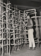 Magda Cordell at the 'This is Tomorrow' exhibition at the Whitechapel Art Gallery NPG x194073