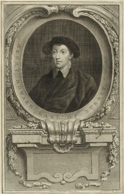 Henry howard, earl of surrey npg d24234