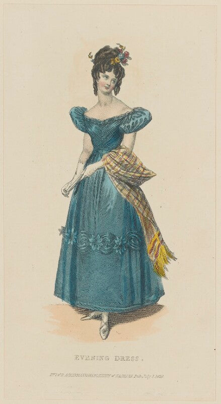 'evening dress', july 1829 npg d47645