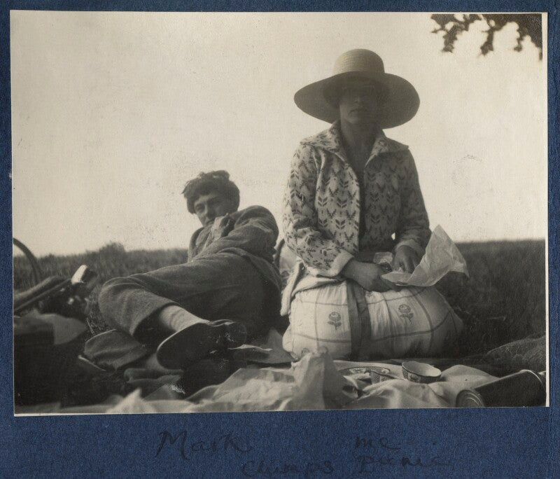 Mark gertler; julian vinogradoff (née morrell) npg ax141767