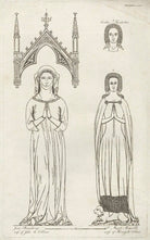 Monumental brasses of the Cobham Family NPG D33666