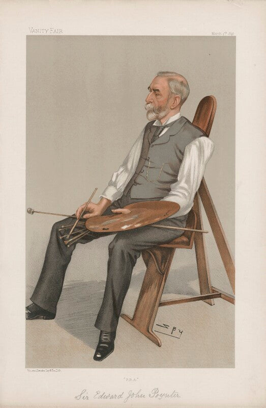 Sir edward john poynter, 1st bt ('men of the day. no. 675.') npg d44845