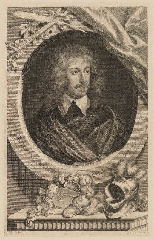Sir john suckling npg d40893