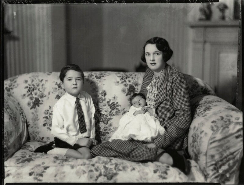 Charles richard walter sale; caroline ismay maud sale; hon. ismay hilda margaret sale (née fitzroy) npg x151500