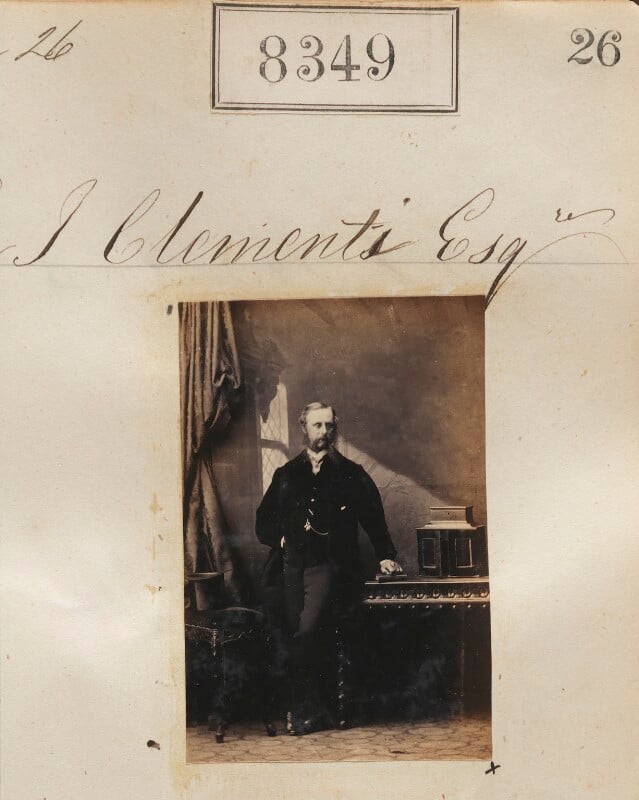 Probably john muzio clementi ('j. clementi esq') npg ax58168