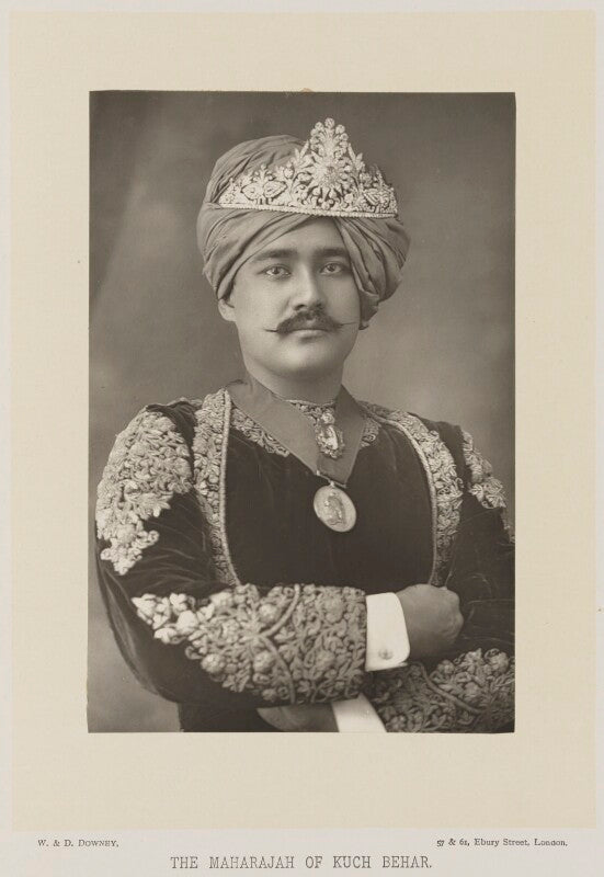Nripendra narayan bhup bahadur, maharaja of cooch behar npg ax27922