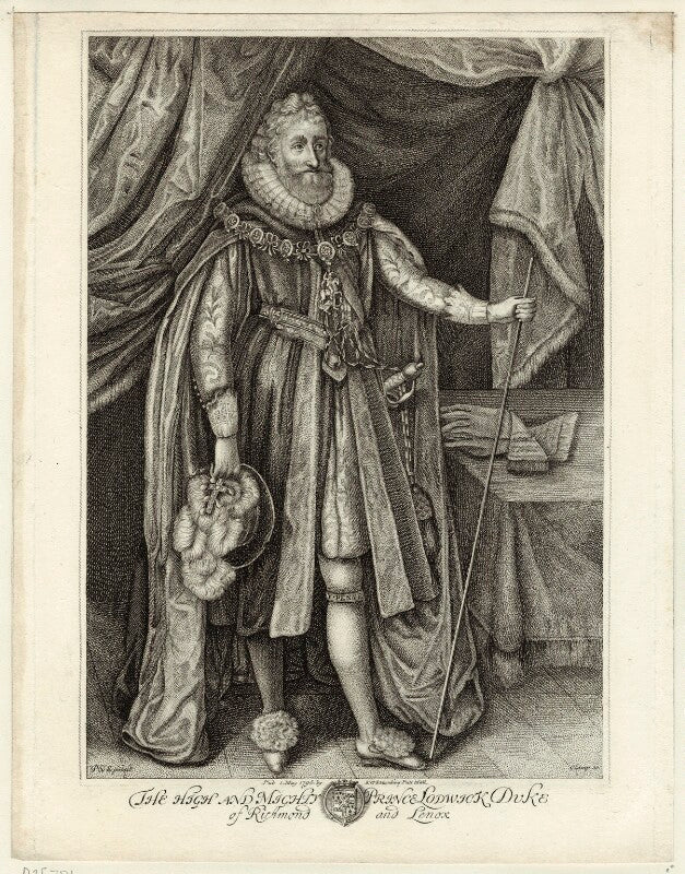 Ludovick stuart, 2nd duke of lennox and duke of richmond npg d25781