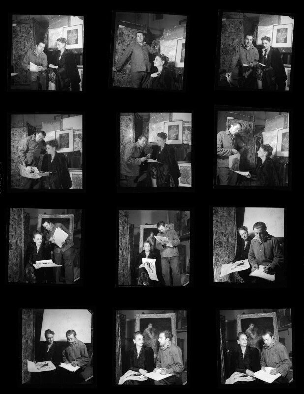 Sir francis rose; emma tollemache (née manasseh) npg x195379