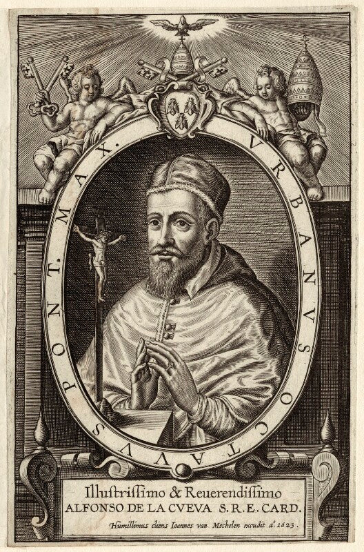 Pope urban viii (maffeo barbarini) npg d26213